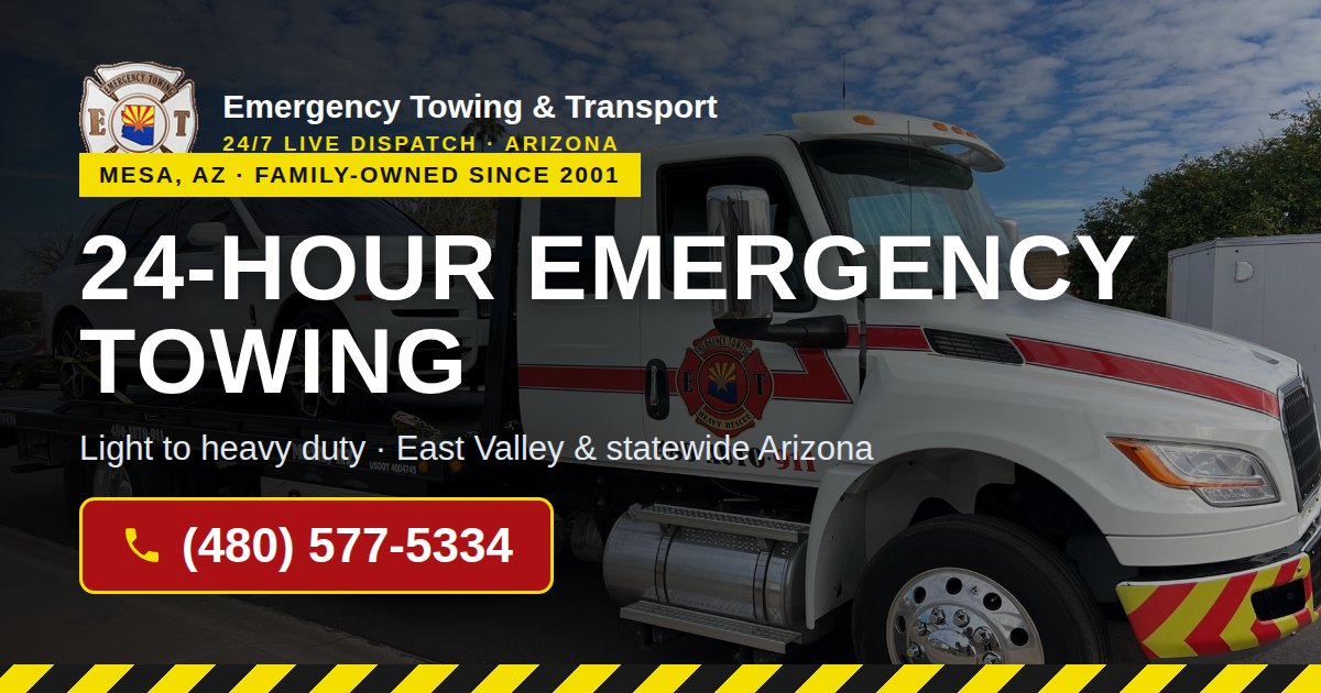 Emergency Towing and Transport logo
