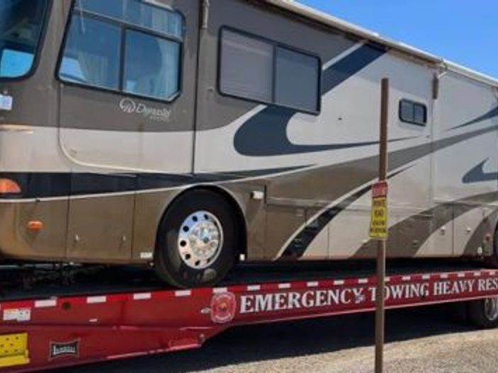 RV & Motorhome Towing — Emergency Towing and Transport, Mesa AZ